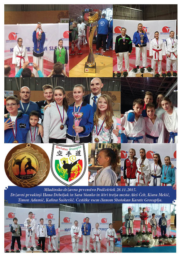 Shotokan karate klub Grosuplje
